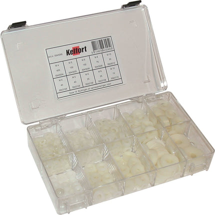 Assortimentsdoosje sluit- en carrosseriering nylon Kelfort