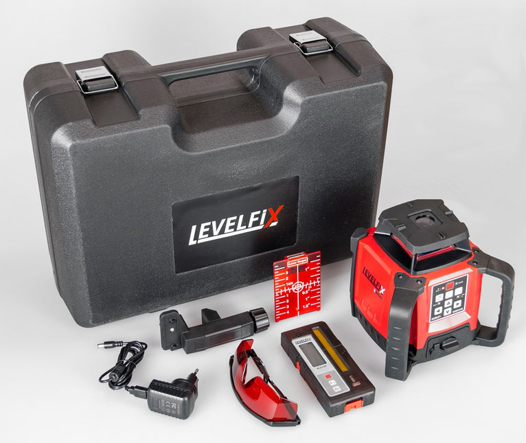 Levelfix 550HV Bouwlaser Multifunctioneel Horizontaal & Verticaal Rood – 554501