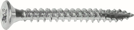Spaanplaatschroef platte kop Kelfort Silverdrill® S