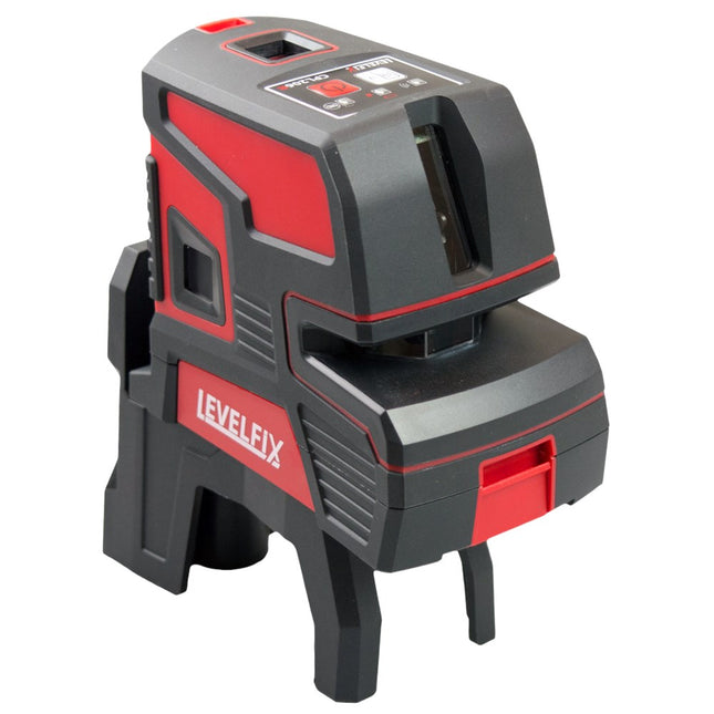 Levelfix CL206R Kruis PUNT Lijnlaser ROOD – 556126