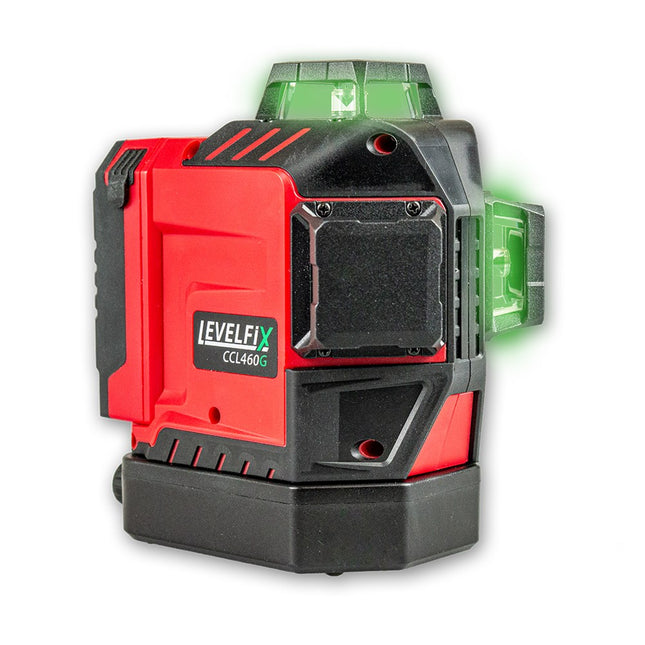 Levelfix CCL460G XL Set 3D Multi Lijnlaser Groen Groene Conelaser met Ontvanger en Statief 1,5M – 556452