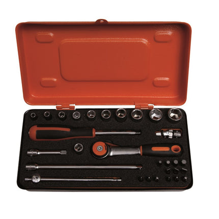 Bahco Doppenset met BITS 1/4" 29D – 6729MHR