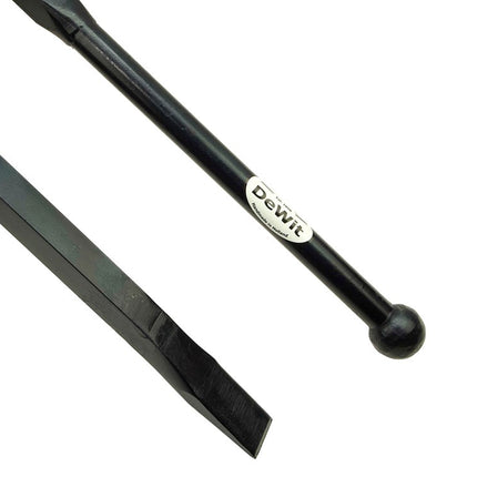 Stootijzer 1800 met 100cm vierkant knop en beitel