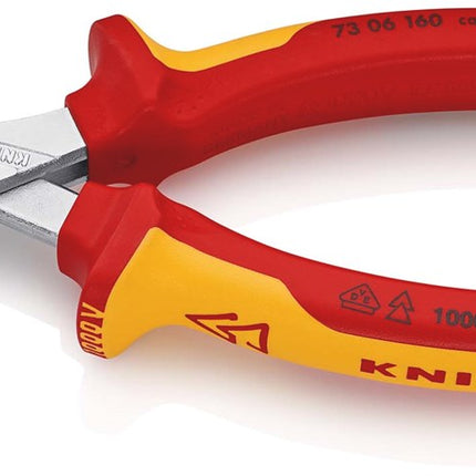 KNIPEX ZIJSNIJTANG X-CUT 160MM          VERCHROOMD VDE