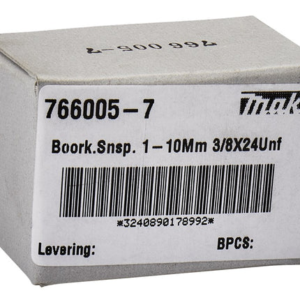 Makita Snelspanboorkop Boorkop Snelspan 1-10mm – 766005-7