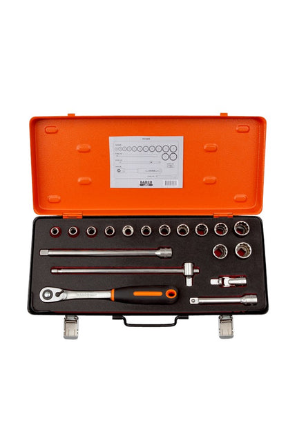 Bahco Doppenset 1/2" 18D – 7818DS
