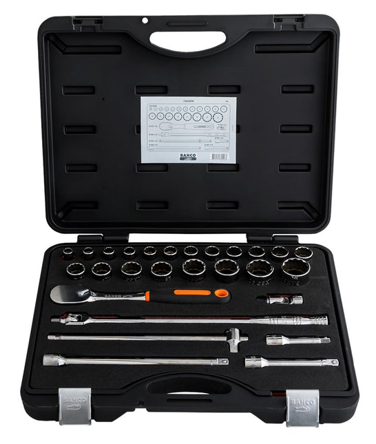 Bahco Doppenset 1/2" 25D – 7888DM