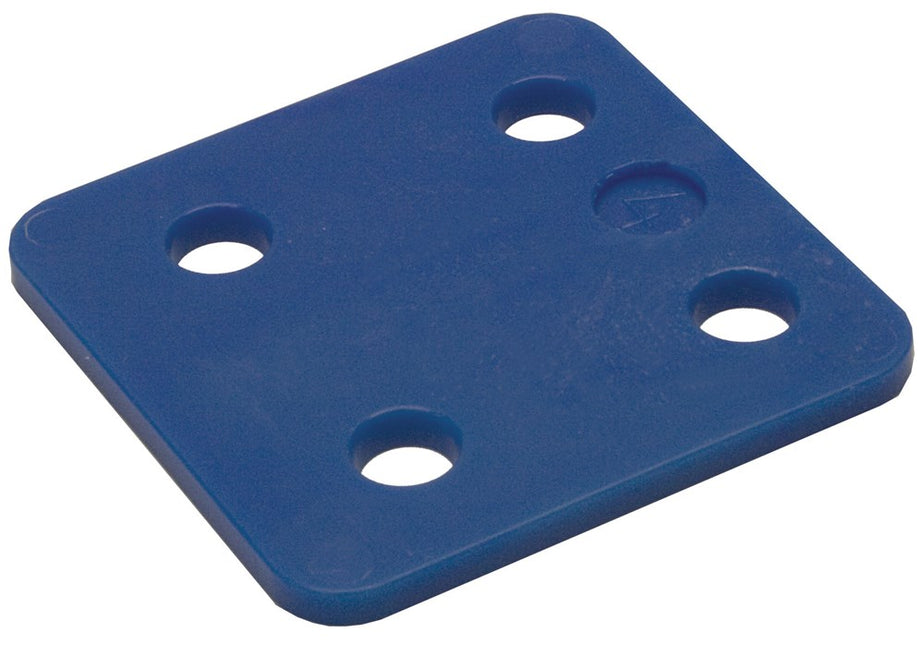 GB Drukplaat Zonder Sleuf Blauw 4 KS 70X70 – 34704.B048