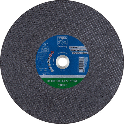 Afbeelding PFERD TOOLS doorslijpschijf vlak, steen 80/100 EHT SG STONE