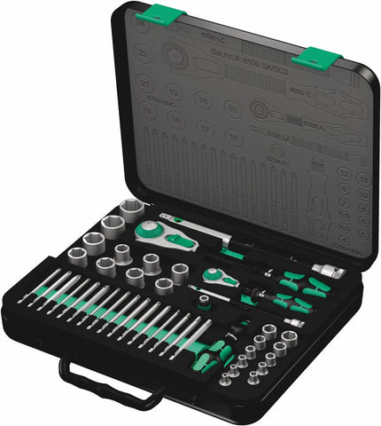 8100 SA/SC 2 Zyklop Speed ratel- en doppenset, 1/4\