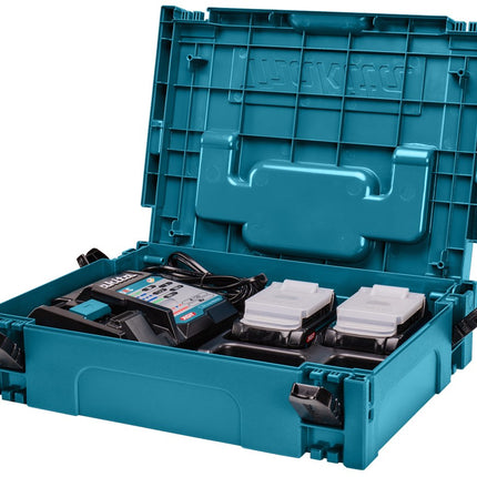 Makita KOFFERINZET/INLAY STARTSET ACCU/LADER XGT