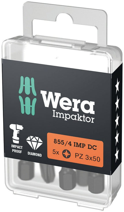 Afbeelding Wera bit pozidriv 855/4 IMP DC Impaktor