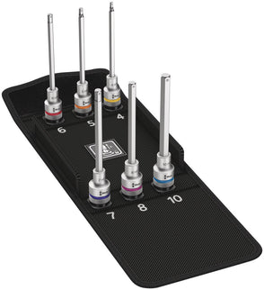 8740 C HF 2 Zyklop binnenzeskant Bit-doppen-set, met vasthoudfunctie, 6-delig