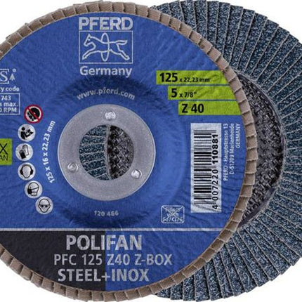 PFERD TOOLS PFERD POLIFAN PFC 125 Z40 START STEELOX