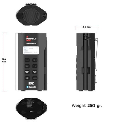 Perfectpro SW3 Soloworker Bouwradio