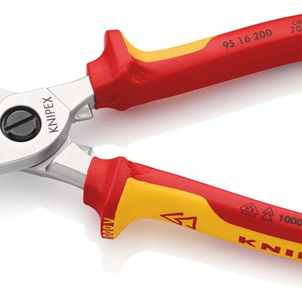 Knipex Kabelschaar VDE 95 16 200 Geisoleerd 1KV – 9516200