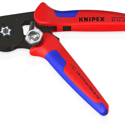 Afbeelding KNIPEX zelfstellende crimptang