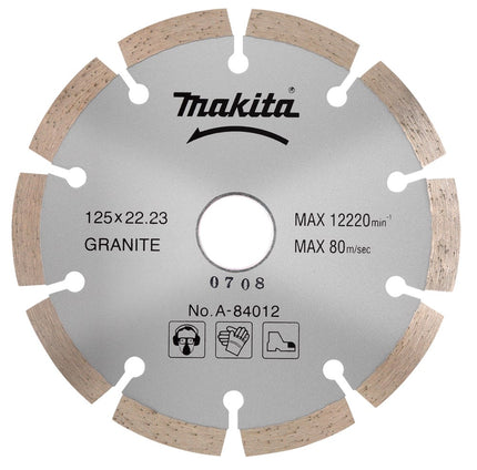 Makita Diamantschijf UNI 125mm 125X22.23X2mm Universeel Pro – A-84012