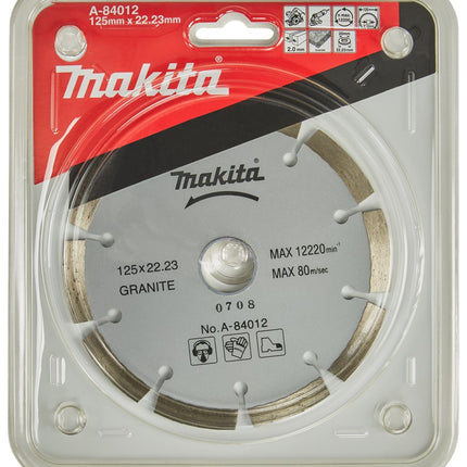 Makita Diamantschijf UNI 125mm 125X22.23X2mm Universeel Pro – A-84012