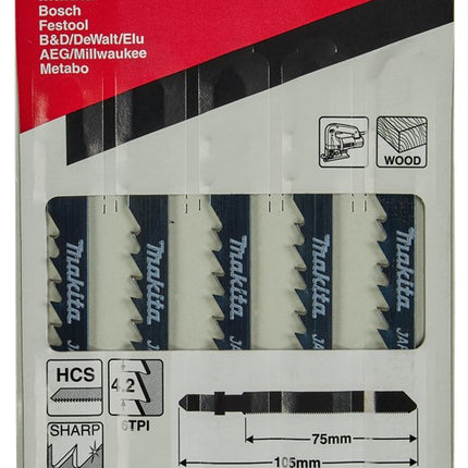 Makita Decoupeerzaagblad Hout 75mm T144D Decoupeerzaagblad – A-85684