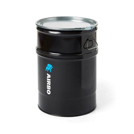 Afbeelding AIRBO stalen drum 60l met deksel, dicht 60L