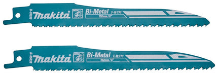 Makita Reciprozaagblad Metaal/universeel 132mm Rec.Zaagblad 132 Met. S123X 2st – B-05038-2