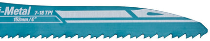 Makita Reciprozaagblad Metaal/universeel 132mm Rec.Zaagblad 132 Met. S123X 2st – B-05038-2