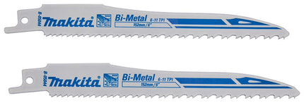 Makita Reciprozaagblad Hout/metaal 132mm Rec.Zaagblad 132 H&M SA345XF 2st – B-05044-2