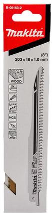 Makita Reciprozaagblad Hout/kunststof 183mm Rec.zgb 183 Hout SA2345X 2st – B-05153-2