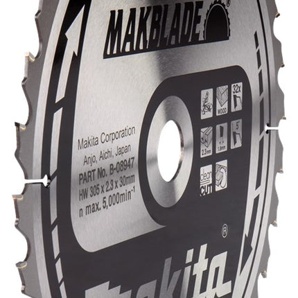 Makita Zaagblad Hout 305X30X2,3 32T 5G Zaagblad – B-08947