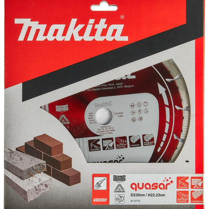 Makita Diamantschijf 230X22,23X2,6mm ROOD – B-12712