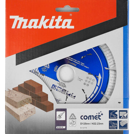 Makita Diamantschijf 125X22,23X2,2mm Blauw – B-12778