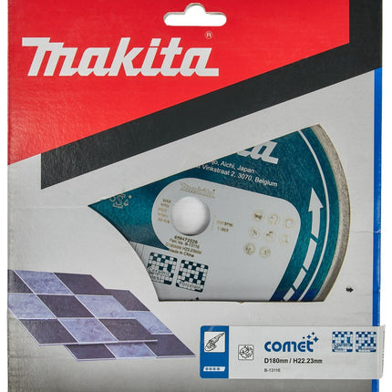 Makita Diamantschijf 180X22,23X1,6mm 180X22,2mm Blauw – B-13116