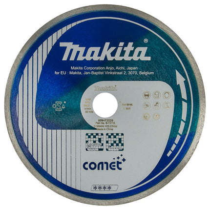 Makita Diamantschijf 180X22,23X1,6mm 180X22,2mm Blauw – B-13116