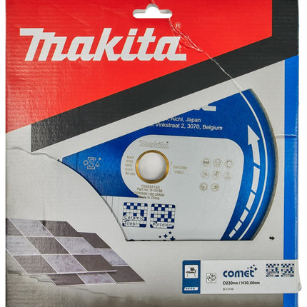 Makita Diamantschijf 230X30/25,4X1,6mm 230X30/25,4mm Blauw – B-13138
