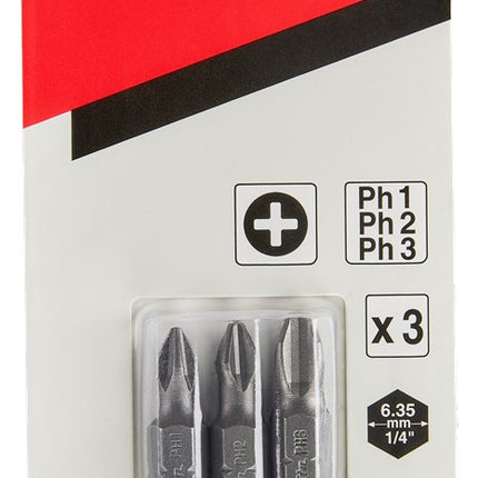 Makita Schroefbit PH1,2,3X25 – B-24511