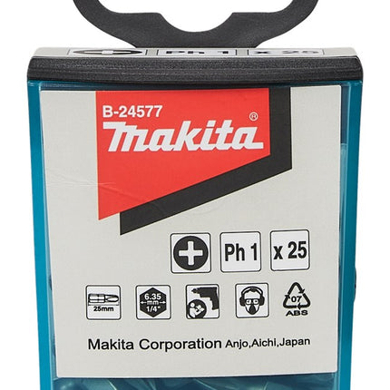 Makita Schroefbit PH1X25mm 25STK – B-24577