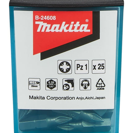 Makita Schroefbit PZ1X25 25STK – B-24608
