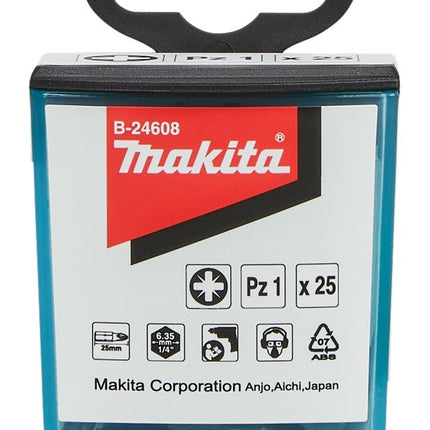 Makita Schroefbit PZ1X25 25STK – B-24608