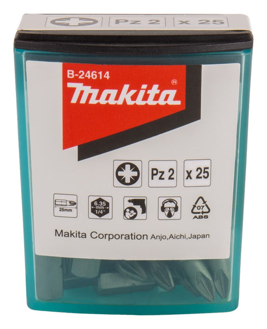 Makita Schroefbit PZ2X25mm 25 stuks – B-24614