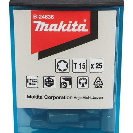 Makita Schroefbit T15X25 25STK – B-24636