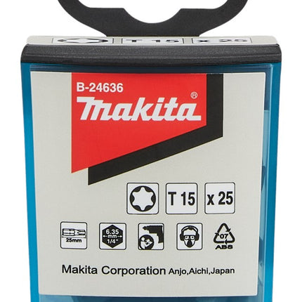 Makita Schroefbit T15X25 25STK – B-24636