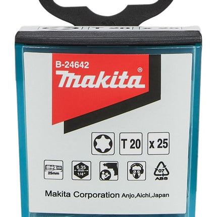 Makita Schroefbit T20X25mm 25st – B-24642