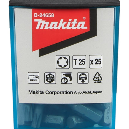 Makita Schroefbit T25X25 25STK – B-24658