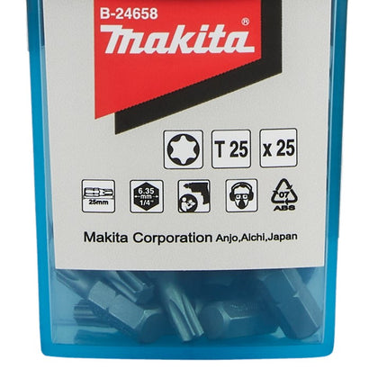 Makita Schroefbit T25X25 25STK – B-24658