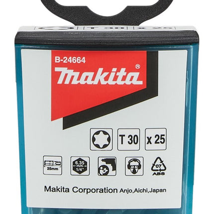 Makita Schroefbit T30X25 25STK – B-24664