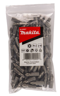 Makita Schroefbit PH2X25mm Navul 100 stuks – B-24957