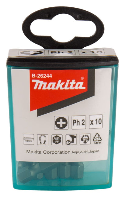 Makita Schroefbit PH2X50mm 10 stuks – B-26244