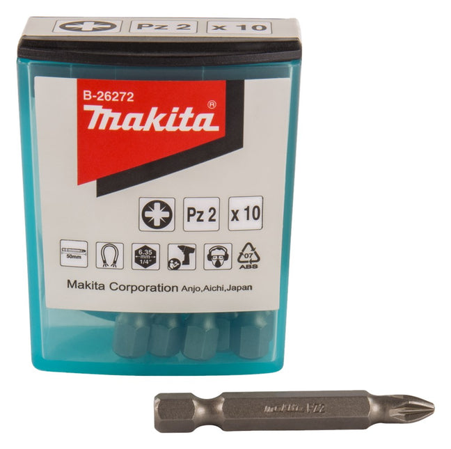 Makita Schroefbit PZ2X50mm 10 stuks – B-26272