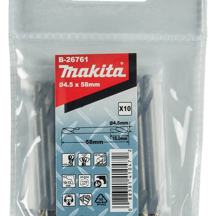 Makita METAALBOOR DUBBELZIJDIG 4,5X58MM